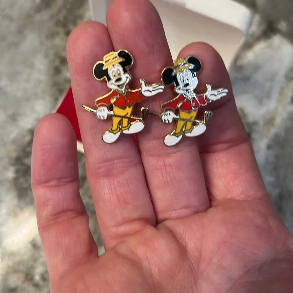 VTG. Mickey Mouse Cuff Links